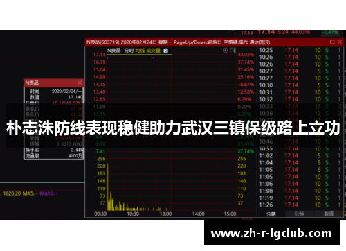 朴志洙防线表现稳健助力武汉三镇保级路上立功